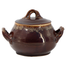 Keramiktopf Supentopf glatt