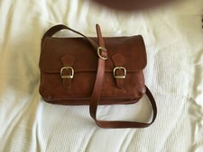 Leder-Schultertasche von