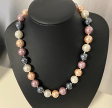 Muschelkernperlen Collier