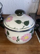 Villeroy & Boch WILDROSE  Deckel Kochtopf Emaille für Ceran Felder