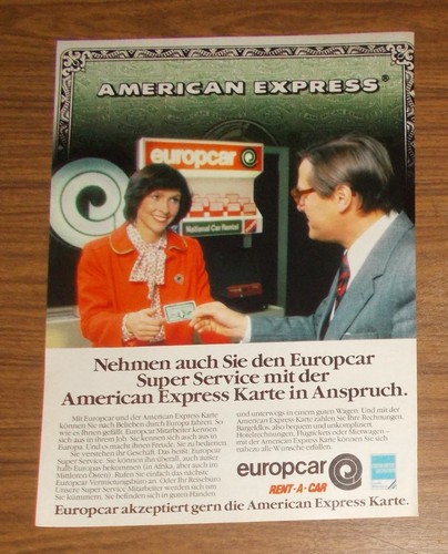 Seltene werbung europcar - seltene,