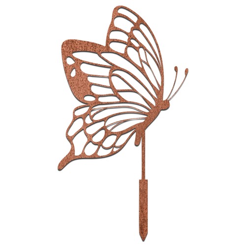 Gartenstecker schmetterling - gartenstecker,