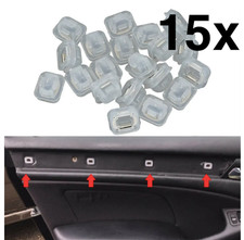 15x Verkleidung Befestigungsclips 51418215806 - BMW E46 E90 E91 E92 E93 - X5 E53
