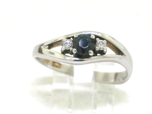 Saphir ring 585 - saphir,
