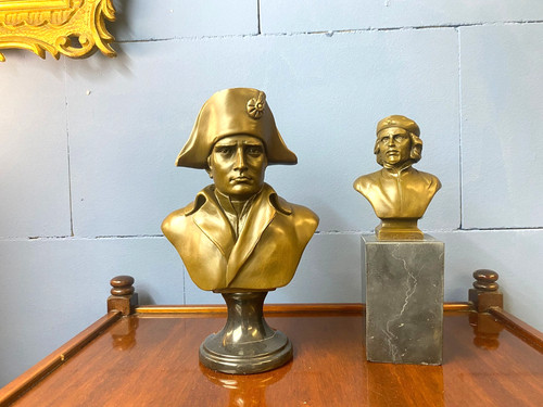 Bronze büste kaiser - bronze,