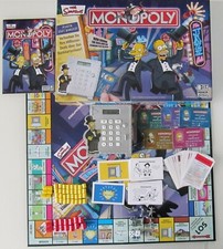  TOP ZUSTAND: MONOPOLY THE SIMPSONS EDITION! VOLLSTÄNDIG + EXTRA HÄUSER + HOTELS