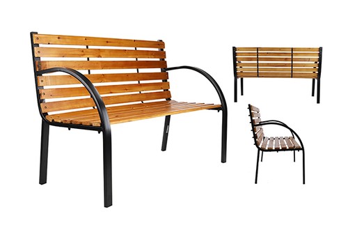 Parkbank holzleisten - parkbank,