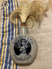 Schnupftabakflasche Keramik, Schmalzler Ingolstadt Lotzbeck& Cie