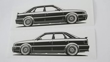 Audi rs2 limo sticker - audi,