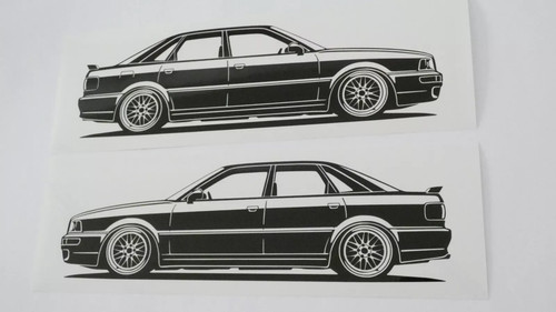 Audi rs2 limo - rs2, sticker