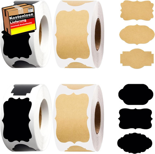 1000 selbstklebende etiketten - selbstklebende,