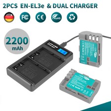2× Akku EN-EL3a Für Nikon