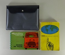 Bordmappe + Betriebsanleitung Renault Estafette R. 2130 / R. 2131 Stand 12/1960
