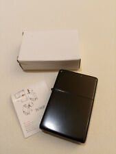 Benzinfeuerzeug Schwarz matt