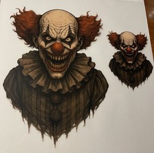 Bügelbild - Horror Clown -