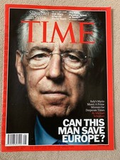 Time-Magazine 20. Febr. 2012: "Can this man serve Europe?"Mario Monti, Putin Tyr