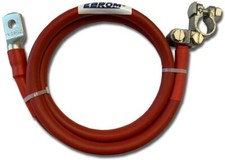 Batteriekabel 50 mm² rot Polklemme L + Kabelschuh M6/M8/M10/M12 - viele Längen