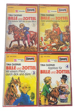 Bille und Zottel 1 2 3 4, MC Hörspiel Kassetten,  Europa