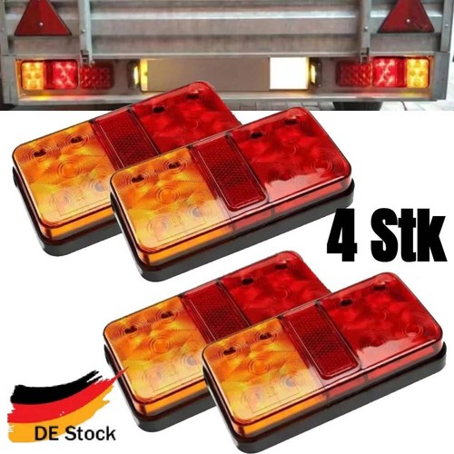 4stk anhänger rückleuchten - anhänger,