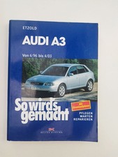 Audi A3 1996 1997 1998 1999 2000 2001 2002 2003 Reparatur Buch Anleitung Auto