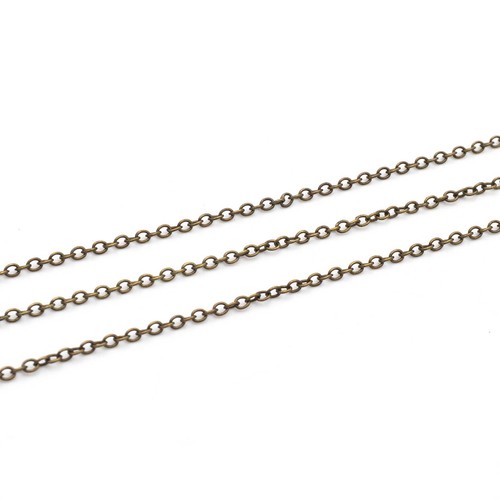 Gliederkette messing antik - gliederkette,