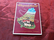 KLINGENDE HEIMAT Noten für Klavier und Text (Titel siehe Beschreibung)