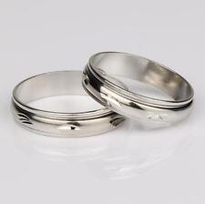 Herren Damen Edelstahl -