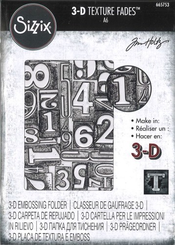 Sizzix texture fades - 3-d,
