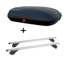 Dachbox BA320L carbonlook +Alu