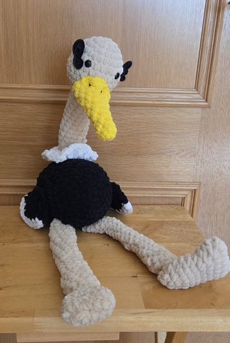 Vogel strauß plüschtier - vogel,