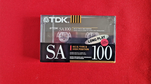 Audiokassetten tdk 100 - sa-,