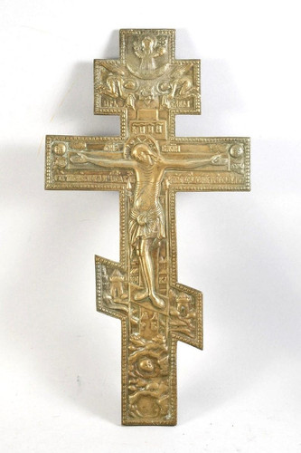 Segenskreuz aus bronze - segenskreuz,