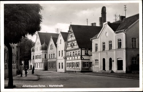 Ichenhausen schwaben - ak,