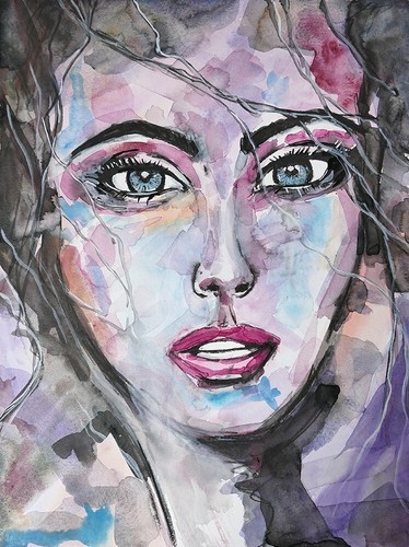 Armano aquarell portrait - aquarell,