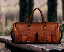 Leder Weekender, Seesack
