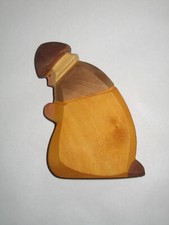 OSTHEIMER Hirte knieend aus Sammlungsauflösung, nicht bespielt 90er Jahre Krippe