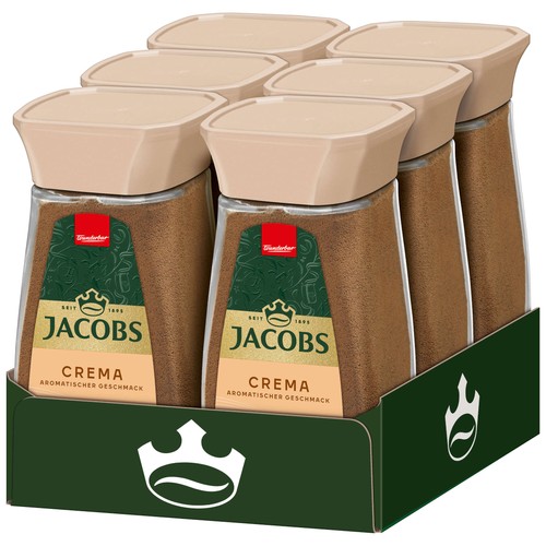 Jacobs löslicher kaffee crema - jacobs,