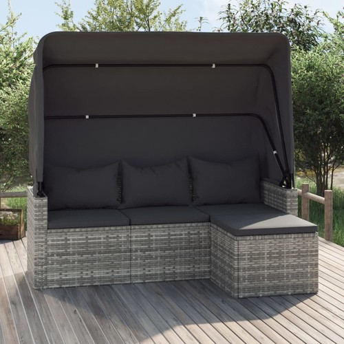 Sitzer gartensofa mit dach - mit,