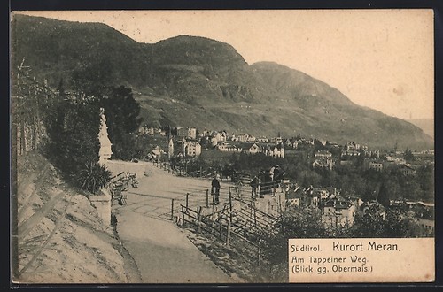 Meran tappeiner weg blick - am, weg,