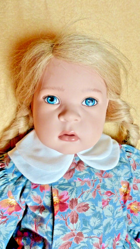 Künstlerpuppe heike von - künstlerpuppe,
