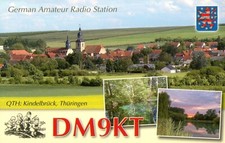 Qsl karte funk deutschland - karte,