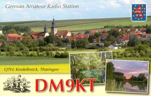Qsl karte funk - x,