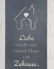 Casablanca Metall Wandbild