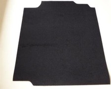 Gastraum Fußmatte passend für VW T6.1 Multivan California Beach 1 Schiebetür