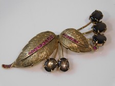 Deko 18k gelb gold rot - gold, rubin