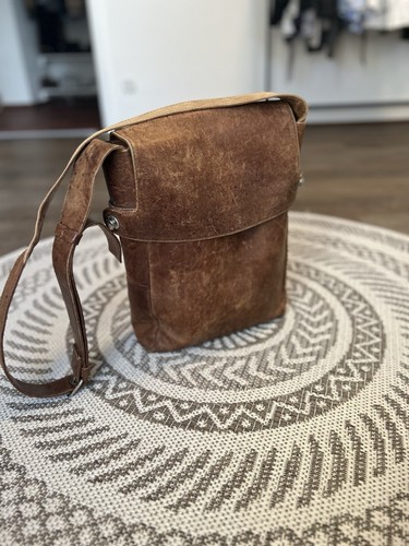 Dothebag leder messenger - leder,