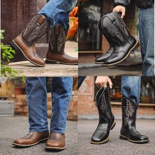 Mid-Calf Retro Western