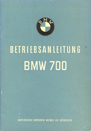 Bmw 700 sport coupe cabrio - 700,