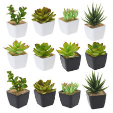 24er Set Kunstpflanzen im