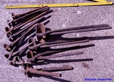 11 historische Rohrbiegezangen